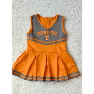 Tennessee Vols Baby Cheerleader Dress Bodysuit 12-18M Colosseum Game Day Orange